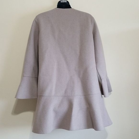 Zara Tan Coat Sz Medium - Picture 6 of 13